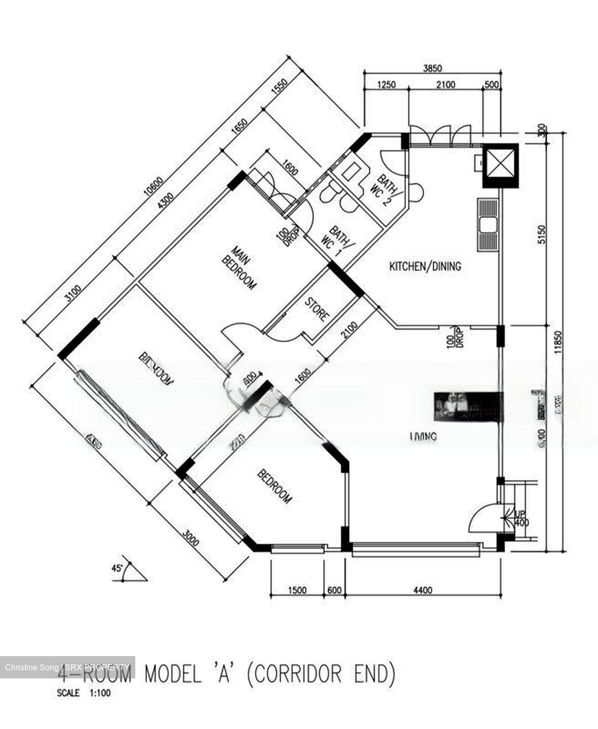 Blk 450 Jurong West Street 42 (Jurong West), HDB 4 Rooms #465965751